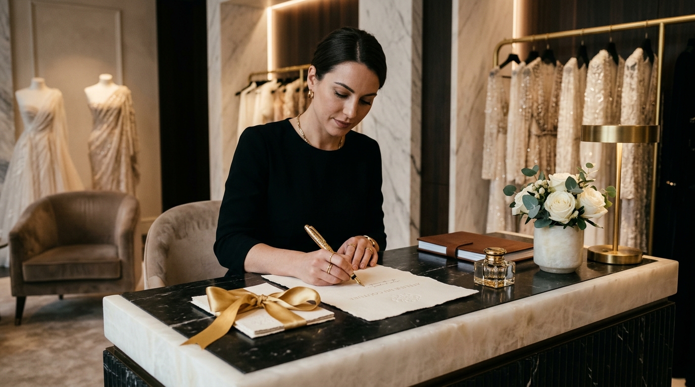 Ladouria Luxury Concierge Desk & Client Styling Suite