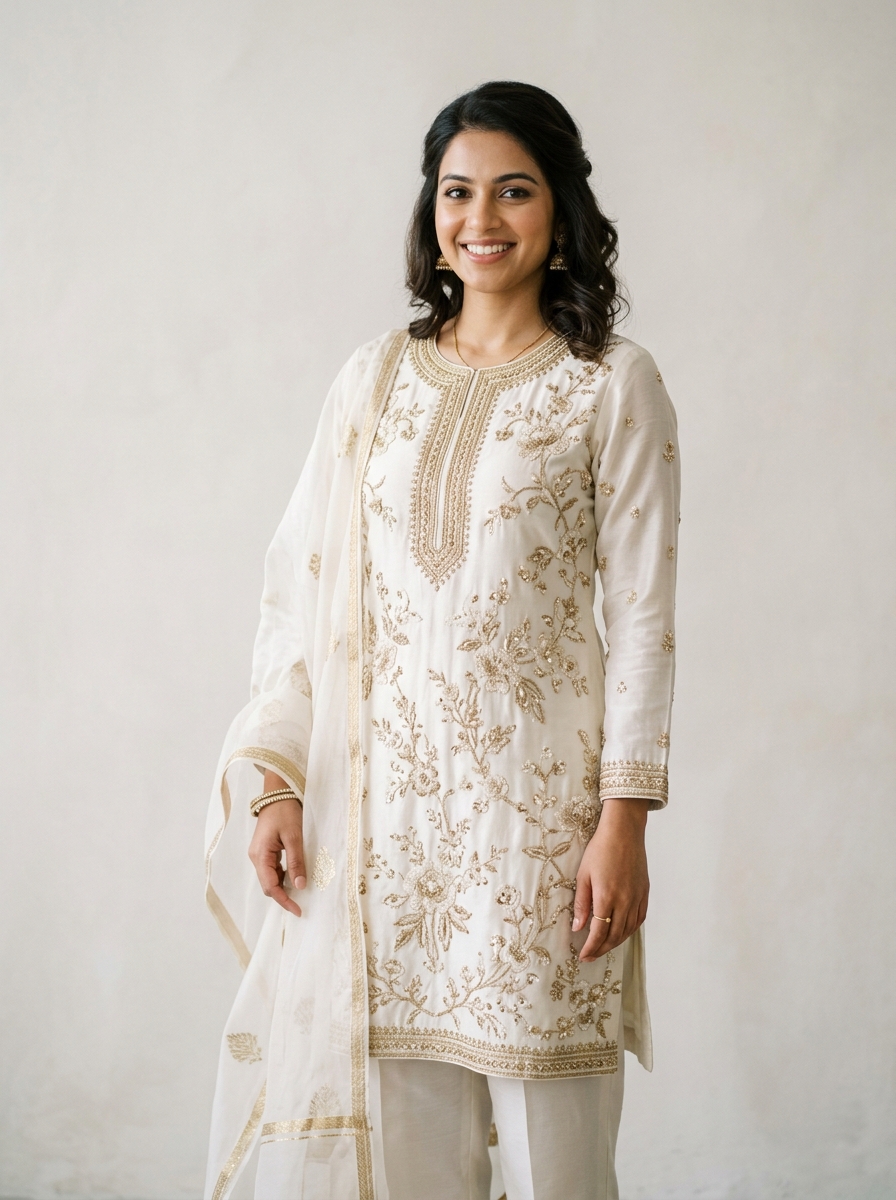Floral Kurta