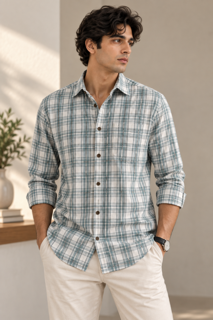 Men’s Checked Shirt